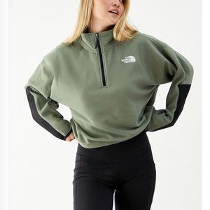 NWOT The North Face TKA Kataka Zip Fleece Sweatshirt